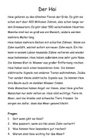 Vorschau - Stundenentwürfe - Meerestiere. Sachtexte mit Fragen & Quiz. Leseverständnis Grundschule (Klasse 3–4) - Seite 2