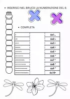 anteprima - Esercizi - TABELLINA DEL 6 - Pagina 1