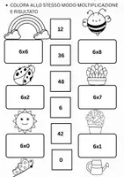 anteprima - Esercizi - TABELLINA DEL 6 - Pagina 3