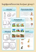Voorbeeld - Speelse begrijpend lezen - 1ste leerjaar/groep 3 - Voorblad