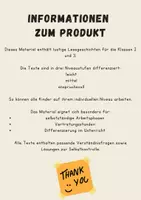 Vorschau - Arbeitsblätter - Lustige Lesegeschichten differenziertes Lesetraining Klasse 2 - Seite 2