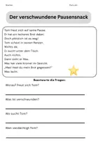 Vorschau - Arbeitsblätter - Lustige Lesegeschichten differenziertes Lesetraining Klasse 2 - Seite 3