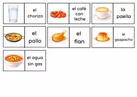 Vorschau - Arbeitsblätter - Comida típica de España – Vokabeln & Mini-Sprachmittlung - Seite 3