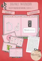 Vorschau - Fördermaterial/Inklusion - Buchstabeneinführung D/d: digitales Tafelbild (pdf-Datei) 1. Klasse - Deckblatt