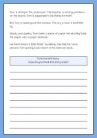 Aperçu - Feuilles d'exercices - 50 débuts de textes : idées d'écriture pour les enfants (anglais) - Page 2