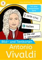 Vorschau - Bildkarten - Tafelkarten Antonio Vivaldi - Berühmte Komponisten Klasse 3-6 - Deckblatt