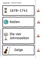 Vorschau - Bildkarten - Tafelkarten Antonio Vivaldi - Berühmte Komponisten Klasse 3-6 - Seite 3