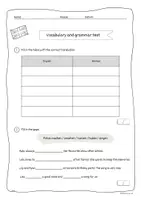 Vorschau - Test - Englischtest - Vokabeln und Grammatik 1 - Seite 3