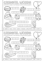 Vorschau - Arbeitsblätter - CARNIVAL - Activity Booklet (Karneval/Fasching in Englisch) 3.-5. Schulstufe - Seite 3