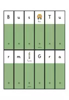 Vorschau - Spiele - 38 Lesefächer : einsilbige Wörter (Wörter aus Basisgraphemen) - Seite 3