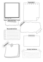 Vorschau - Arbeitsblätter - Freebie Steckbrief Tiere Grundschule - Seite 1