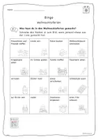 Vorschau - Spiele - Bingo nach den Weihnachtsferien - Farbe und schwarz-weiß - Seite 2