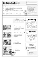 Vorschau - Arbeitsblätter - Bildgeschichten Grundschule – Erzählen & Schreiben | Arbeitsblatt & Hefteintrag - Seite 3