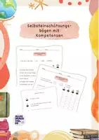 Vorschau - Anderer Materialtyp - Selbsteinschätzungsbögen Growth Mindset Jg. 1 - 4 - Deckblatt