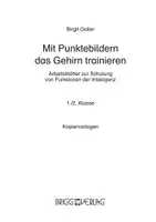Vorschau - Arbeitsblätter - Mit Punktebildern das Gehirn trainieren - 1./2. Klasse - Seite 1