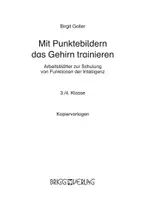 Vorschau - Arbeitsblätter - Mit Punktebildern das Gehirn trainieren - 3./4. Klasse - Seite 1