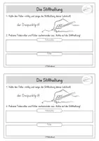 Vorschau - Arbeitsblätter - Füllerführerschein - verbundene Grundschrift - Seite 2