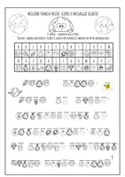 anteprima - Esercizi - 🌍 MISSIONE TERRA: IL CODICE SEGRETO PIÙ AMATO È TORNATO! - Pagina 1