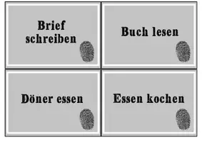 Vorschau - Spiele - PERFEKT - Das perfekte A libi - Ein Spiel zum Einüben der Zeitform "Perfekt" - Seite 3