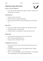 Vorschau - Fördermaterial/Inklusion - Writing a book review - skill file - Deckblatt