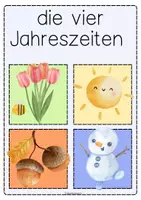 Vorschau - Arbeitsblätter - Jahreszeiten, rund ums Jahr, Kalender Sachunterricht 1 & 2 - Seite 2