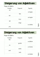 Vorschau - Arbeitsblätter - ADJEKTIVE - Freiarbeit - Seite 3