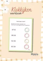 Voorbeeld - Klokkijken leren, tijd leren lezen, oefenen met klok - Pagina 2