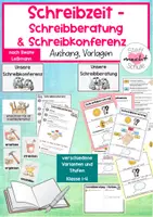 Vorschau - Merkblätter - Schreibzeit - Schreibberatung und Schreibkonferenz - Deckblatt