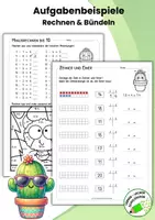 Vorschau - Arbeitsblätter - Mathematik Klasse 1–2 – Wiederholung & Übung | Arbeitsblätter, Training & Lösungen - Seite 2
