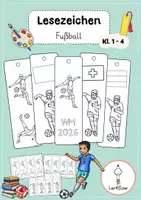 Vorschau - Mal- und Bastelvorlagen - Fußball WM 2026 - Deckblatt