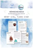 Vorschau - Arbeitsblätter - Römisches Reich einfach erklärt – Alltag, Gesellschaft & Geschichte - Deckblatt