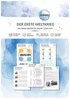 Vorschau - Arbeitsblätter - Der Erste Weltkrieg – Ursachen, Verlauf und Folgen (Unterrichtseinheit / Unterrichtsreihe) - Deckblatt