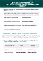 Vorschau - Arbeitsblätter - Arbeitsblatt zum Thema “Der Irankrieg und die wirtschaftlichen Folgen” - Seite 3