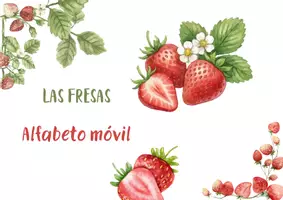 Vista previa - Hojas de trabajo - Pack Sensorial Inspiración Montessori de Lectoescritura: La fresa 🍓 - página 1