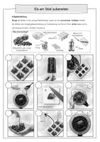 Vorschau - Arbeitsblätter - Vorgangsbeschreibung: Eis am Stiel - Rezept - differenziertes Material (Deutsch, Klasse 5/6) - Seite 3