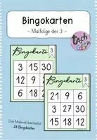 Vorschau - Spiele - Bingo - Malfolge der 3 - Mathematik - Deckblatt
