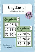 Vorschau - Spiele - Bingo - Malfolge der 9 - Mathematik - Deckblatt