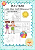 Vorschau - Arbeitsblätter - Materialpaket: Sommer - Seite 1
