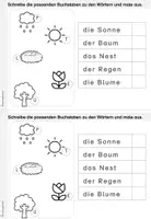 Vorschau - Arbeitsblätter - Frühling | Lesen - Seite 2