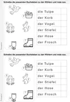Vorschau - Arbeitsblätter - Frühling | Lesen - Seite 3