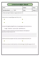 Vorschau - Test - Kirche und Diakonie; Lernnachweis / Klassenarbeit - Seite 1