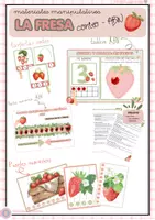 Vista previa - Hojas de trabajo - Matemáticas divertidas: Inicio al ABN y conteo con fresas - Portada