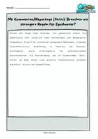 Vorschau - Arbeitsblätter - Egoshooter – eine Gefahr für Jugendliche? – Textverständnis & Rechtschreibung Abschlussprüfung Deutsch 2027 RS BW - Seite 3