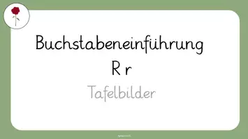 Vorschau - Arbeitsblätter - Buchstabeneinführung R r (Tafelbilder und Arbeitsblätter) - Seite 2