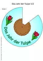 Vorschau - Arbeitsblätter - Tulpe - Materialpaket (mit sonderpädagogischer Förderung) - Seite 3
