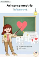 Vorschau - Poster - Achsensymmetrie - Tafelmaterial - Deckblatt
