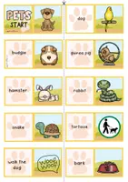 Vorschau - Spiele - Pets | Legespiel | Wortschatzspiel Haustiere Englisch - Seite 2