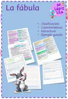 Vista previa - Hojas de trabajo - ANALICEMOS UNA LEYENDA LÁPIZ LILA - Portada