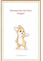 Voorbeeld - Beweeg mee met Haas Huppel(8) - Voorblad