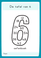 Voorbeeld - Tafelboek: De tafel van 6 - Voorblad
